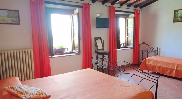 Апартаменты с 2 комнатами с балконом Agriturismo la Coccinella
