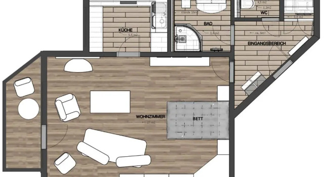 Апартаменты Modernes Komfort Apartment Callenberger Strasse, Coburg