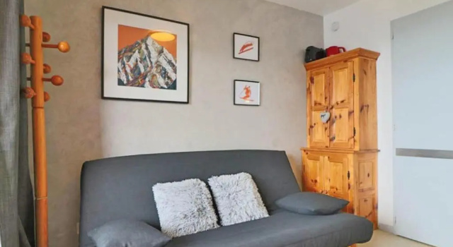 Studio Montvalezan-La Rosière, 1 pièce, 4 personnes - FR-1-398-576, Забронировать Апартаменты/квартира Отели Ла-Розьер с парковкой, рядом с Горнолыжный курорт Ла Розьер, Парковка