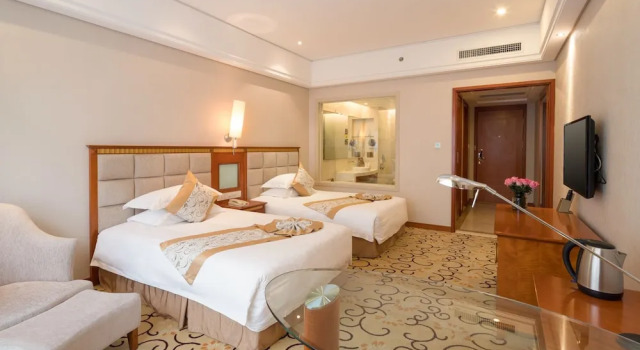 Люкс Deluxe с красивым видом из окна Qinghe Jin Jiang International Hotel