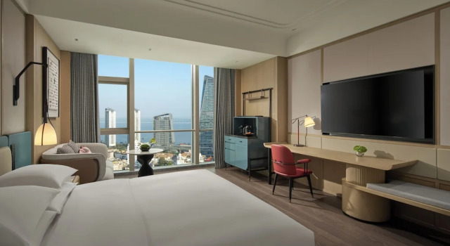 Двухместный номер Standard с видом на море Hyatt Regency Zhuhai Gongbei