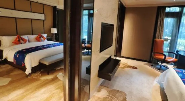Семейный люкс с красивым видом из окна Primus Hotel Yinchuan