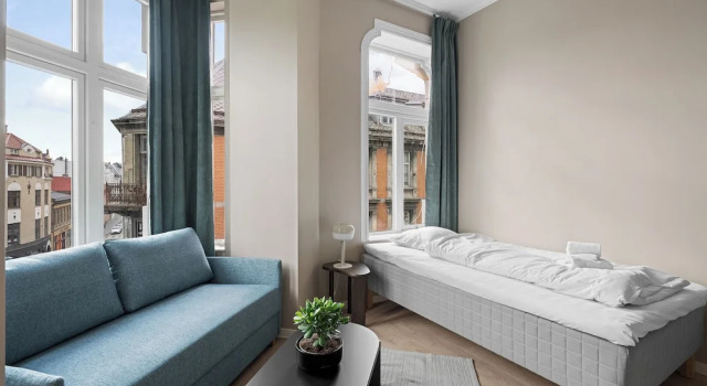 Четырёхместный семейный номер Standard Stay Byparken - Self-Service Hotel