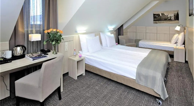 Трёхместный номер Standard Wellton Centrum Hotel & SPA