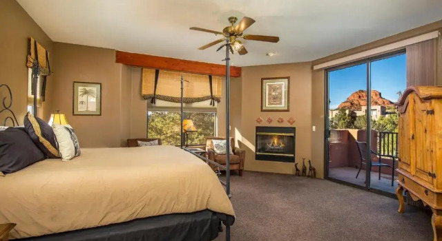 Двухместный номер Standard с видом на горы Alma De Sedona Inn