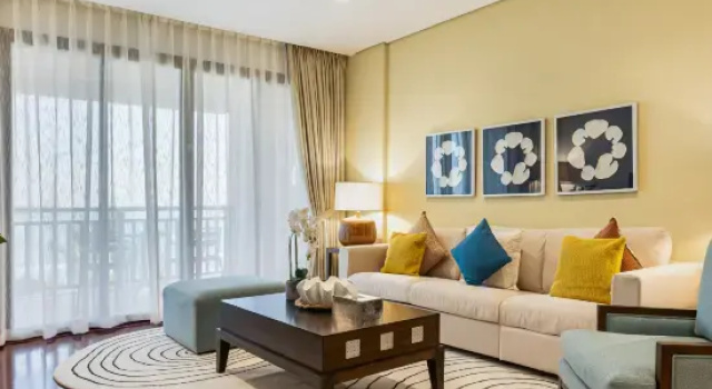 1BR Anantara Palm Private Beach, Забронировать Отель Отели Дубая с бассейном, Бассейн