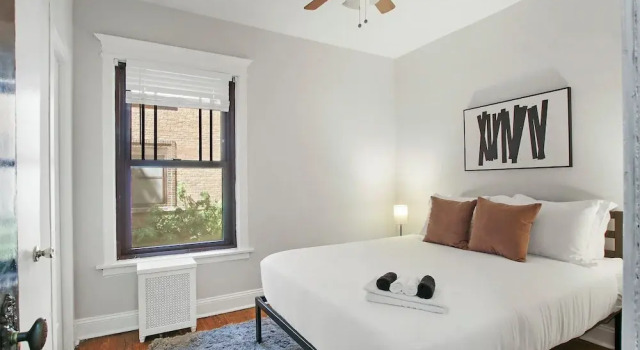 Апартаменты Deluxe Bright 1BR - Woodlawn 1E