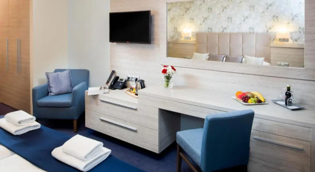 Одноместный номер Business с балконом Hotel Park