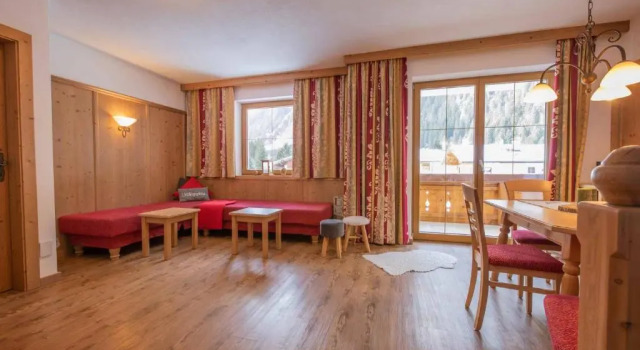 Апартаменты с 2 комнатами с балконом Alpenchalet Vital