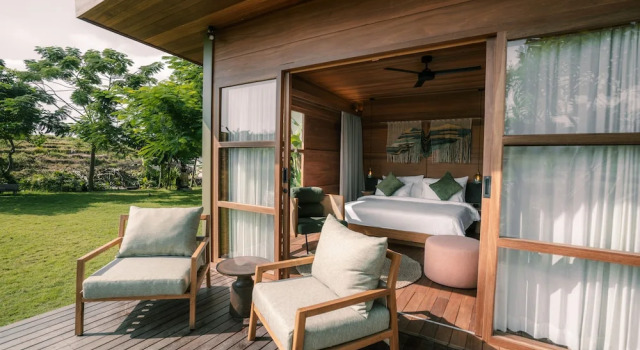 Deluxe Studio Grün Canggu Garden