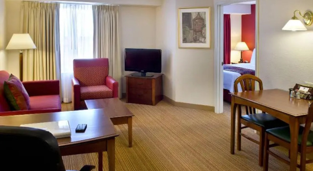 Двухместный люкс Residence Inn Boston Andover