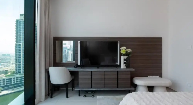 Beachfront 1BR Jumeirah Gate Tower 1, Забронировать Апартаменты/квартира Апартаменты Эмирата Дубая, рядом с Dubai Marina Yacht Club, Апартаменты/квартира