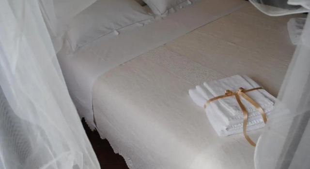 Люкс с балконом и с красивым видом из окна B&B Casa Zia Cianetta Residenza di Campagna