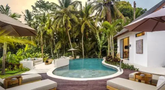 Villa Crystal Lagoon by BaliSuperHost, Rezervovat Vila Chaty v Bali, Chalupa