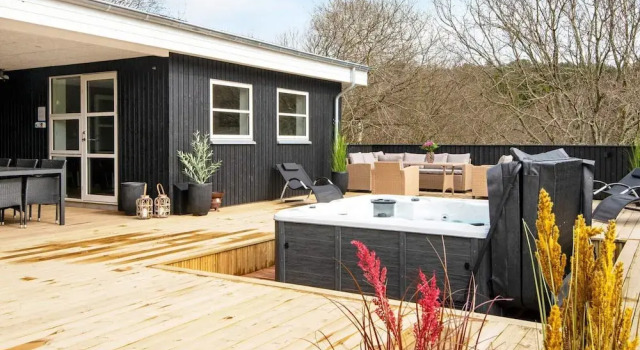 Коттедж 4 star holiday home in Ebeltoft