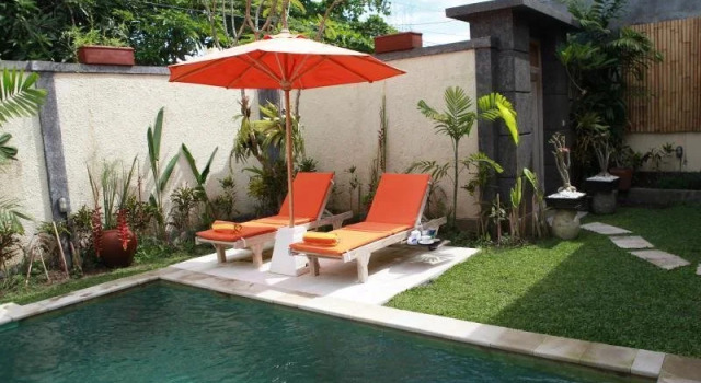 Mango Leaf Private Villa, Rezervovat Vila Chaty v Bali, Chalupa