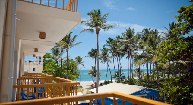 Студия Standard с балконом и с частичным видом на океан Kite Beach Inn