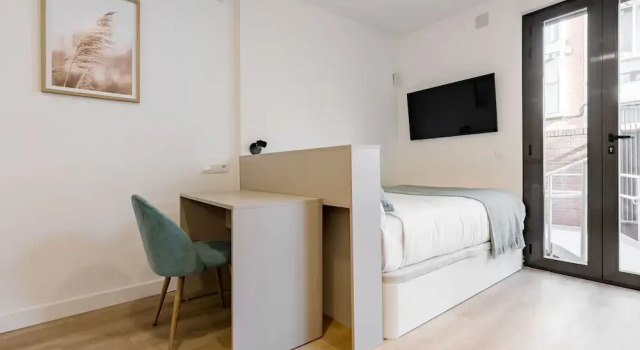 Двухместный номер Economy Square Rooms by Charming, cerca del aeropuerto y con un pequeño gimnasio