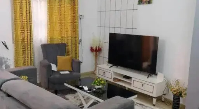 Paisible appart en route avec parking et sécur, Boek Appartement Douala Wouri