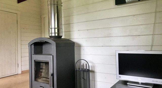 Scandinavian holiday home in Kröpelin with sauna