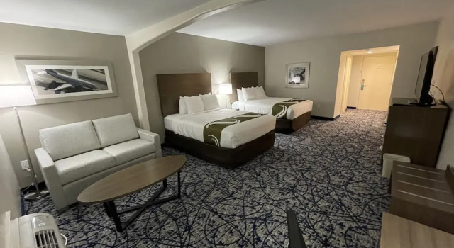 Двухместный люкс Quality Suites Houston Hobby Airport