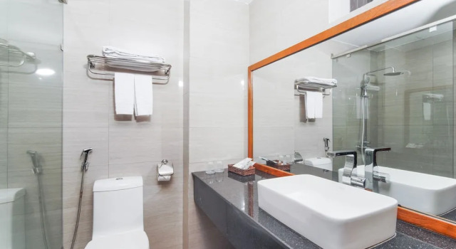 Deluxe Zespersoons Familie kamer Golden Sun Hotel & Apartment by New Sky