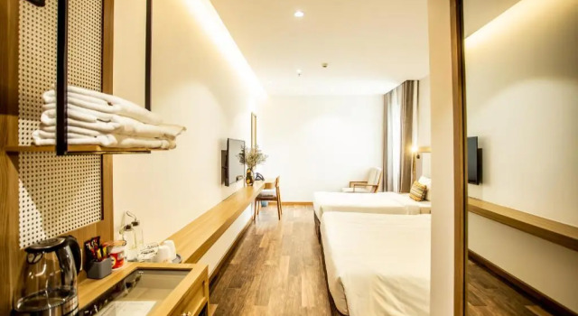 Трёхместный номер Deluxe Thanh Mai Hotel
