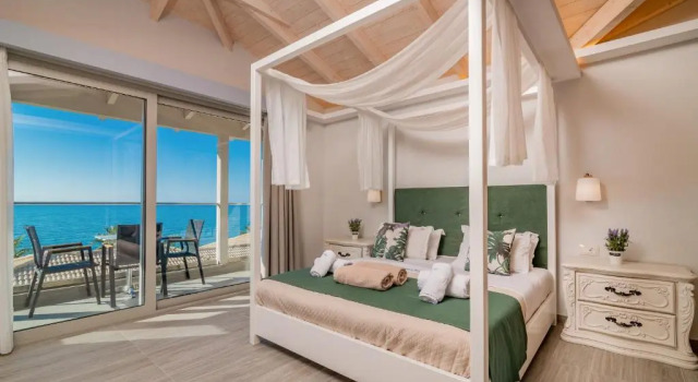 Двухместный номер Standard с видом на море Crystal Beach Hotel
