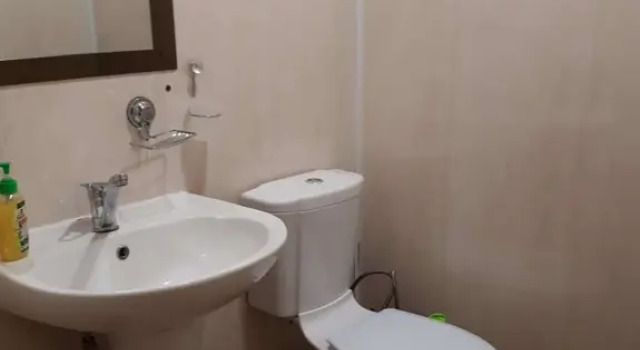 Bett im Wohnheim Evropa