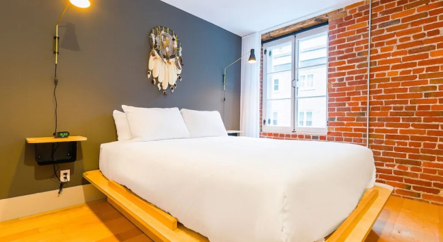 Двухместные апартаменты c 1 комнатой Les Lofts St-Paul - Par Les Lofts Vieux-Québec