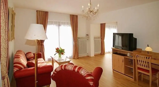 Двухместный номер Standard с балконом Hotel Garni Am Kureck