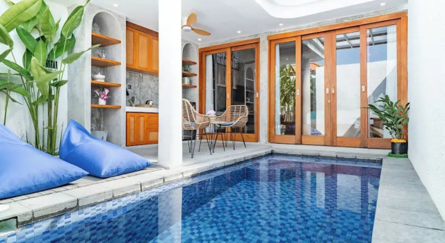 Villa Tulip Sanur, Rezerwuj Willa Domki letniskowe w Bali, Domek