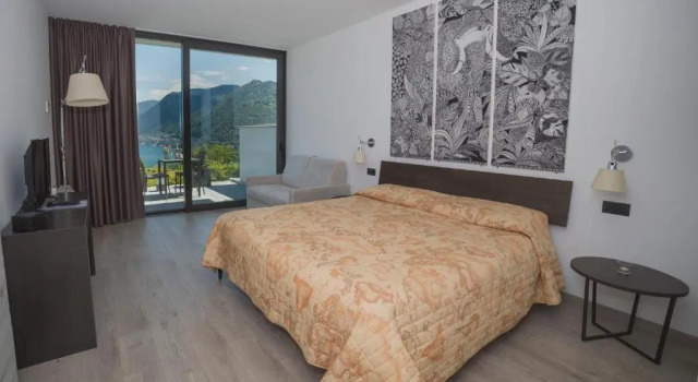 Двухместный номер Deluxe с видом на озеро B&B Vista Lago