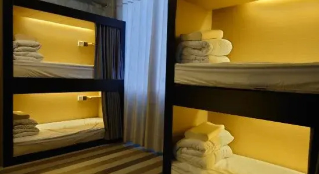 Кровать в общем номере (мужской номер) Modongmoqiu youth hostel