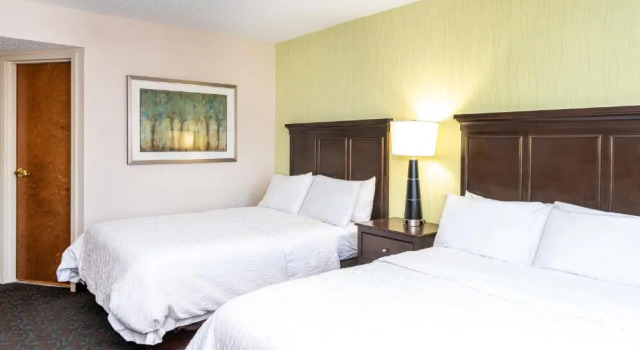 Четырёхместный номер Premium Hampton Inn Evansville