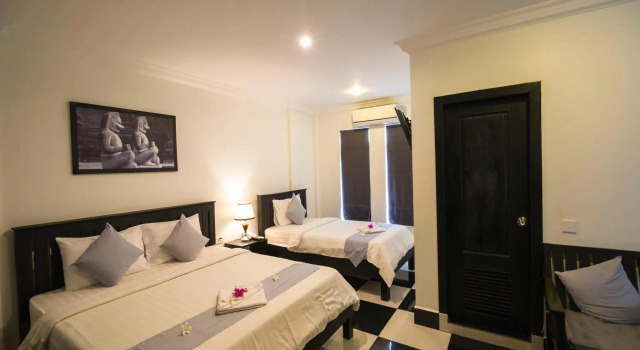 Семейный номер Deluxe Rithy Rine Angkor Residence