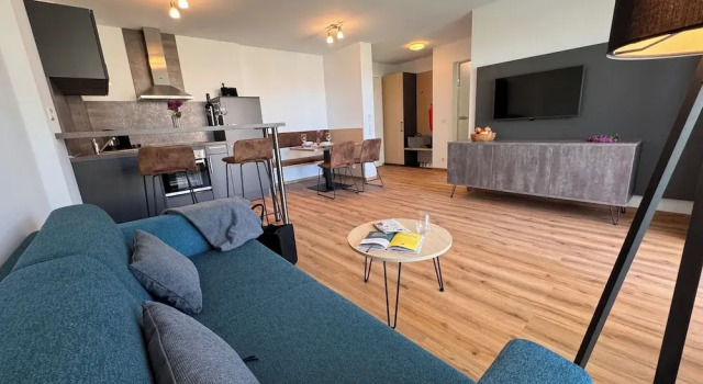 Апартаменты Comfort с балконом и с видом на город SONNENHOF Apartments