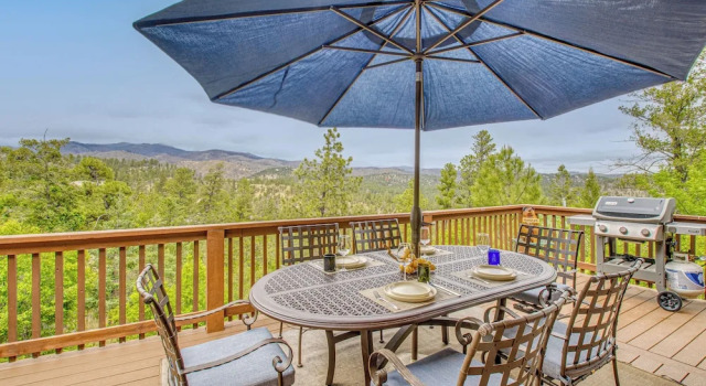 Коттедж 'winnie's Cabin' Ruidoso Retreat: Deck + Mtn Views