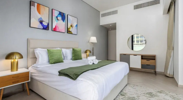 Waves - Tranquil Living 2BR Apt in JVC with City Views