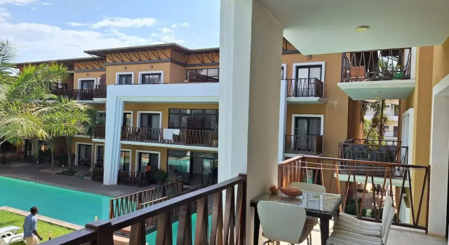 Апартаменты Standard с балконом и с видом на бассейн Forest View Apartments
