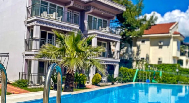 Zehra Rezidans Apart, Rezervovat Hotel Hotely v Fethiye Area s bazénem, Bazén