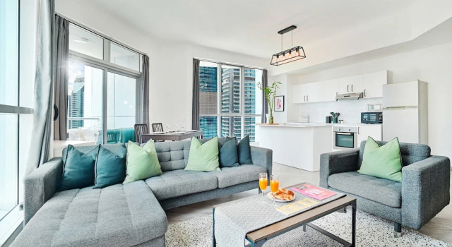 LUX The Dubai Marina View Suite, Забронировать Апартаменты/квартира Апартаменты Эмирата Дубая, рядом с Jumeirah Palm Tram Station, Апартаменты/квартира