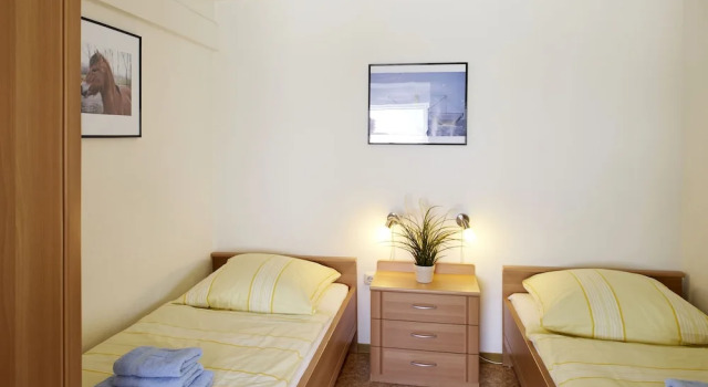 Апартаменты Comfort с 2 комнатами Traberhof - Landurlaub in seiner schönsten Form - freies Reiten inbegriffen - Hunde willkommen - Sauna im Haus - Kanuverleih - tolle Radwege - Deich in Sichtweite