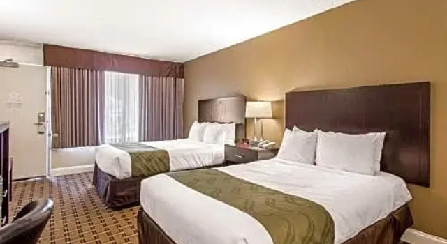Четырёхместный номер Standard с видом на бассейн Clarion Hotel & Conference Center Tampa