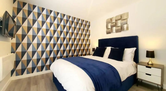 Modern 1 Bedroom Apartment, Close to the Beach with Parking, Varaa Huoneisto Asunnot kohteessa Merseyside, Huoneisto