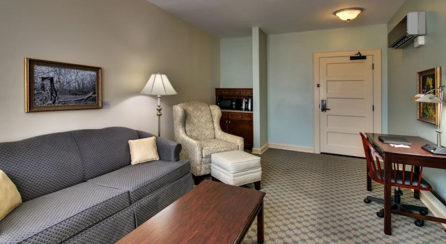1 soveværelse i dobbelt suite The Inn at Wise