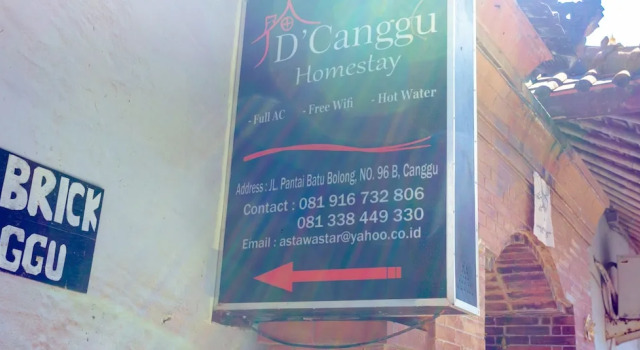 D'Canggu Homestay