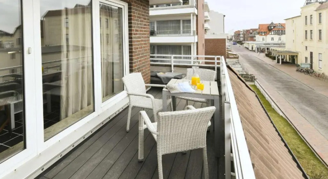 Апартаменты Haus Strandblick Ferienwohnung 15