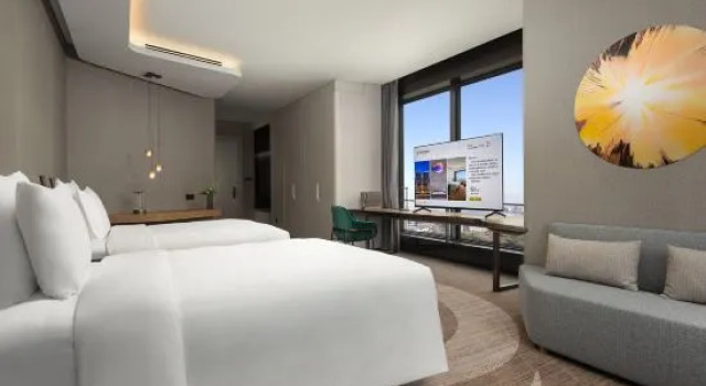 Люкс с видом на город Radisson Collection Lingang Shanghai
