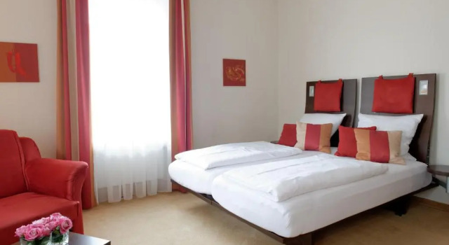 Двухместный номер Standard с балконом и с видом на море Hotel Marín